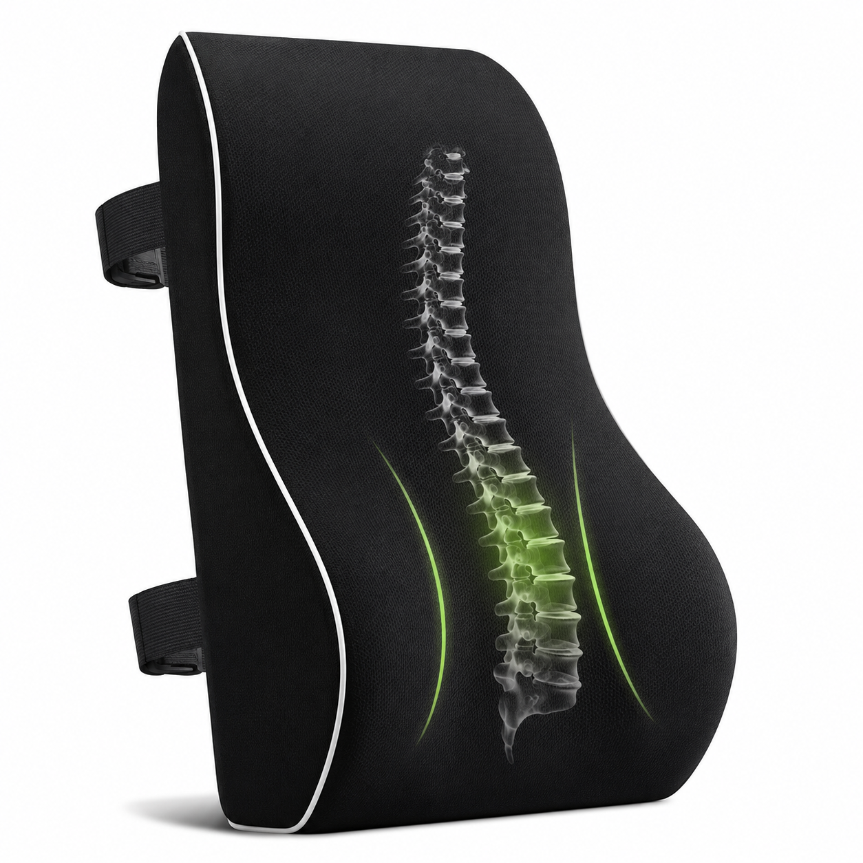 Coussin Lombaire Ergonomique à Mémoire de Forme Respirant