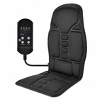Coussin de massage chauffant électrique pour chaise de bureau et voiture, vibrations multi-zones, fonction infrarouge intégrée