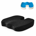 Coussin de Siège Ergonomique en Gel et Mousse à Mémoire de Forme
