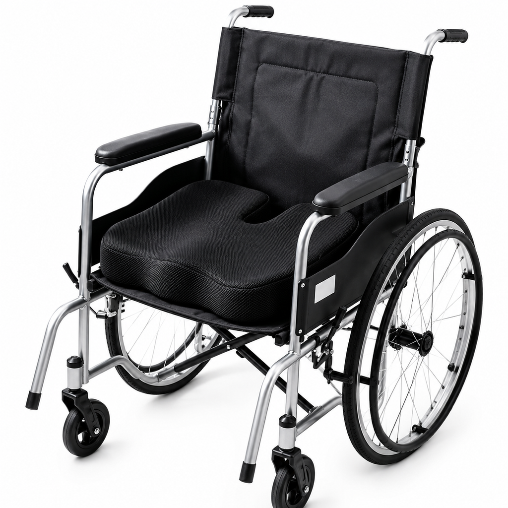 Coussin de Siège Ergonomique en Gel et Mousse à Mémoire de Forme