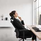 Appui-Tête Ergonomique Réglable pour Chaise de Bureau
