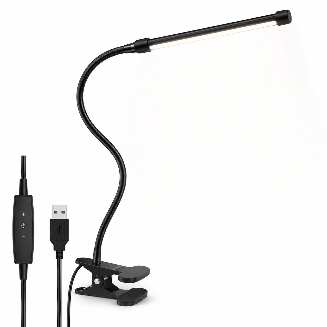 Lampe de Bureau LED à Clip – Simple ou Double Tête