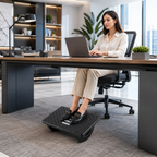 Repose-Pieds Ergonomique À Bascule Avec Surface De Massage