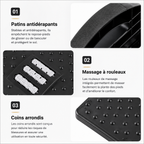 Repose-Pieds Ergonomique À Bascule Avec Surface De Massage