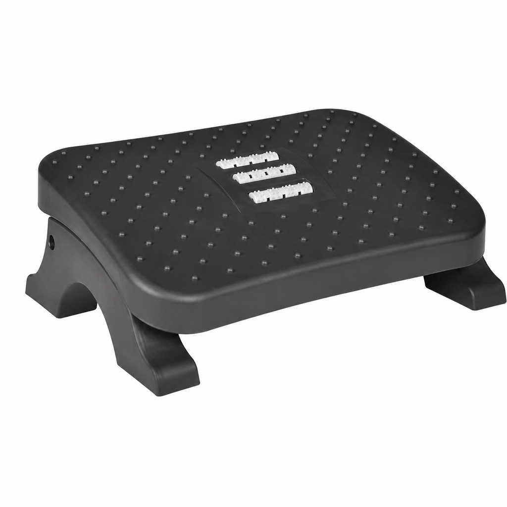Repose-Pieds Ergonomique Avec Rouleaux De Massage
