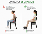 Repose-Pieds Ergonomique Avec Rouleaux De Massage