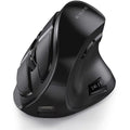 Souris Sans Fil Verticale Bluetooth Rechargeable  Ergonomique – USB  Compatible Tablette & Ordinateur Portable