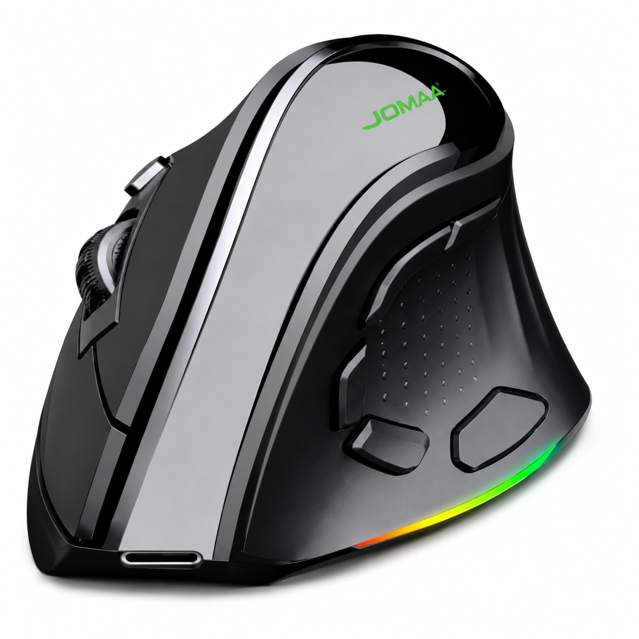 Souris Ergonomique Verticale Sans Fil LED Rechargeable
