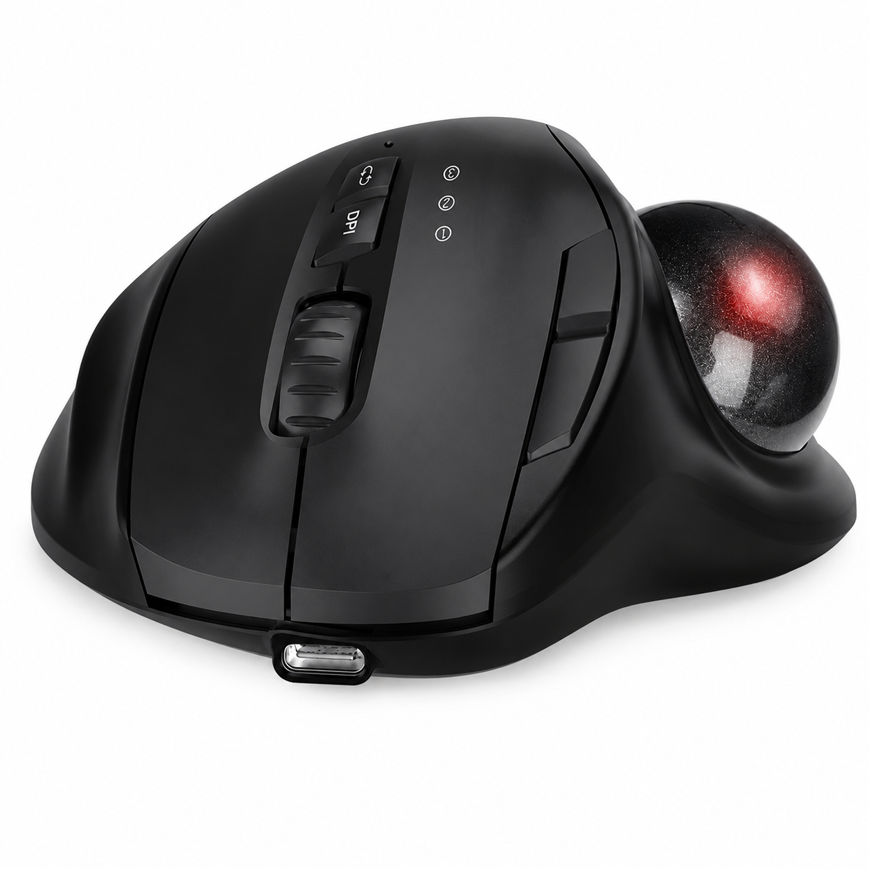 Souris Trackball Ergonomique Bluetooth Rechargeable