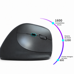 Souris Ergonomique Verticale Sans Fil Bluetooth 2.4G