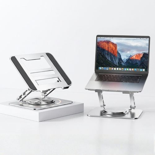 Support Ordinateur Portable Aluminium 360° 9-17 Pouces