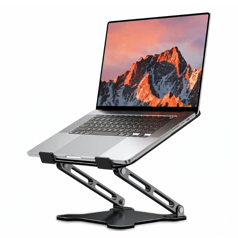 Support Ordinateur Portable Aluminium Réglable 9-17 Pouces