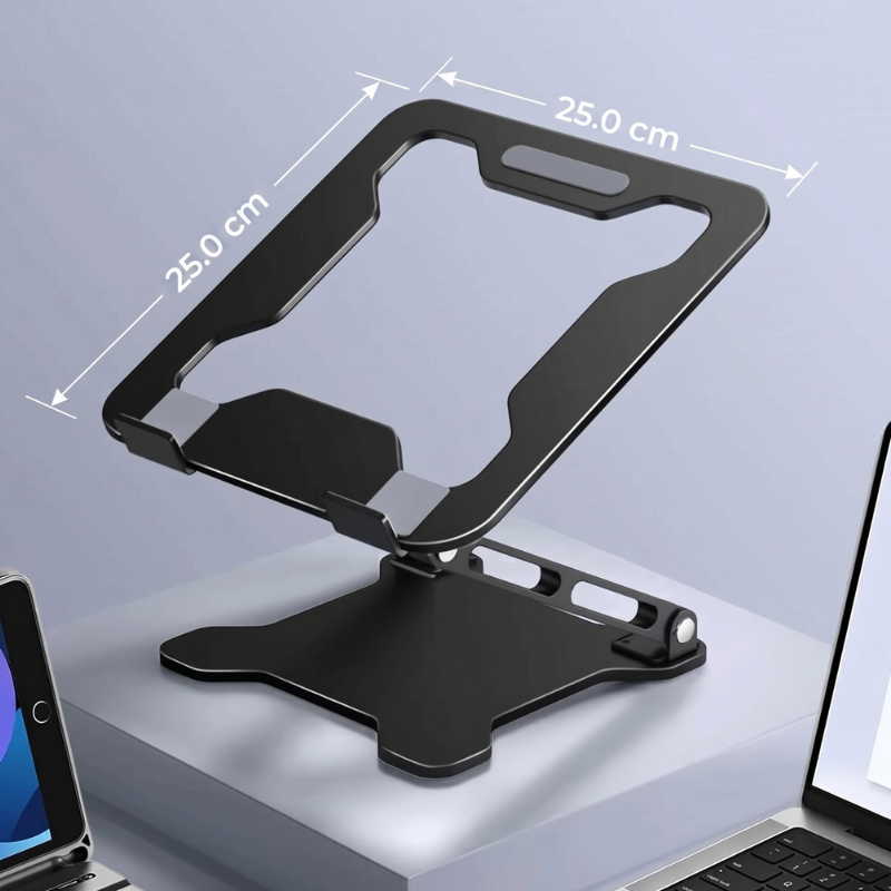 Support Ordinateur Portable Aluminium Réglable 9-17 Pouces