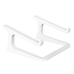 Support Ordinateur Portable avec Rangement Clavier Blanc 9-17 Pouces