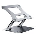 Support Ordinateur Portable Réglable Acier Carbone 10-17 Pouces