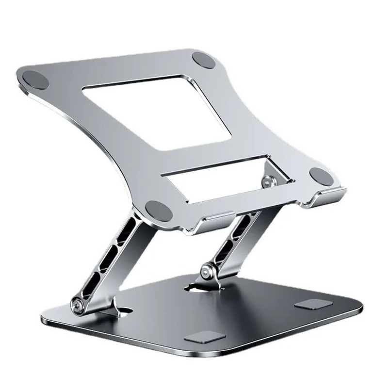 Support Ordinateur Portable Réglable Acier Carbone 10-17 Pouces