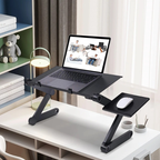 Support Ordinateur Portable Réglable avec Plateau Souris