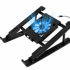 Support de Refroidissement Pliable pour Ordinateur Portable avec Ventilateur USB