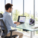 Ventilateur Circulaire USB Silencieux pour Bureau et Maison