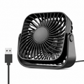 Mini Ventilateur USB de Bureau Réglable 360° à 3 Vitesses