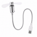 Mini Ventilateur USB Flexible à Col de Cygne 38 cm