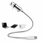 Mini Ventilateur USB Flexible à Col de Cygne 38 cm
